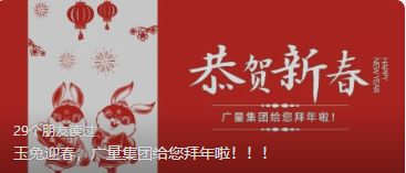 玉兔迎春，，，尊龙体育集团给您贺年啦。。。。。。。。。。