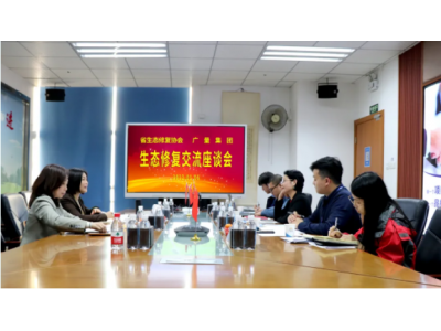 省领土空间生态修复协会莅临尊龙体育集团调研指导