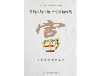 今天，，，，第33个天下“土地日”